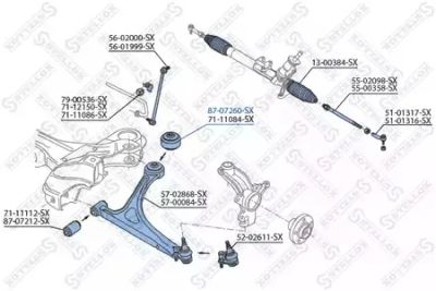 Лот: 25854130. Фото: 1. Сайлентблок рычага зад. Audi A3... Кузов