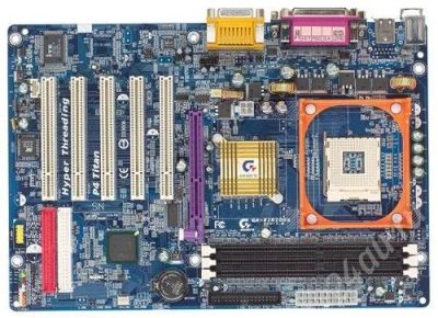 Лот: 407714. Фото: 1. Материнская плата GIGABYTE GA-8IR2003... Материнские платы