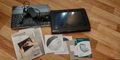 Лот: 13991356. Фото: 1. Acer iconia tab w500 3G+докстанция. Ноутбуки