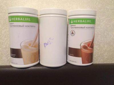 Лот: 10701012. Фото: 1. 2 банки коктейля Herbalife! Одним... Диетическое питание