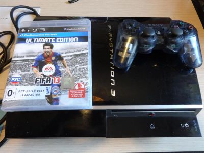 Лот: 3140715. Фото: 1. Sony PlayStation 3 40Gb ( Лицензия... Игровые приставки, консоли
