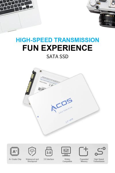 Лот: 19512921. Фото: 1. Жесткий диск SSD acos" 2,5 sata3... SSD-накопители