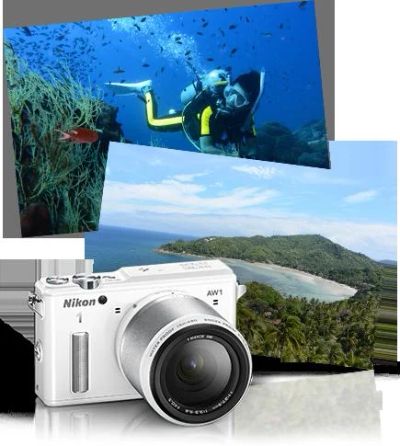 Лот: 8159796. Фото: 1. Водонепроницаемый фотоаппарат... Цифровые беззеркальные со сменной оптикой