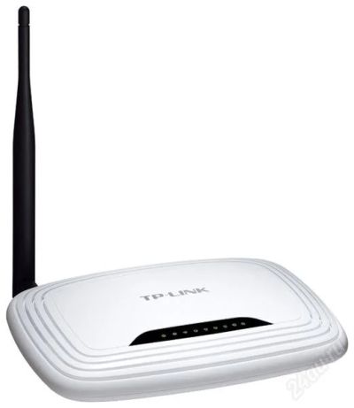 Лот: 10395568. Фото: 1. Wifi роутер TP-Link TL-WR740N... Маршрутизаторы (роутеры)