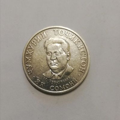 Лот: 20028723. Фото: 1. 1 сомони Таджикистан 2018г. Страны СНГ и Балтии