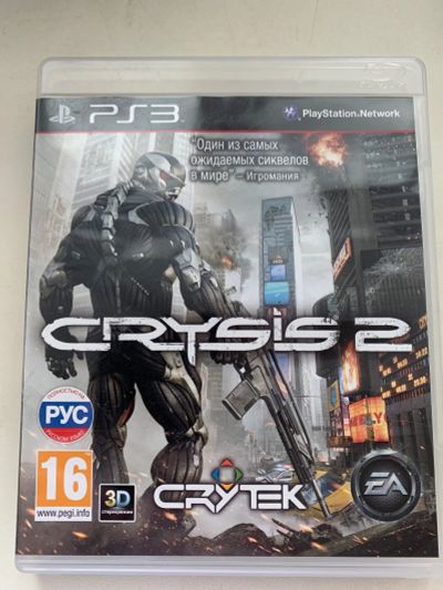 Лот: 15759090. Фото: 1. Crysis 2 ps3. Игры для консолей