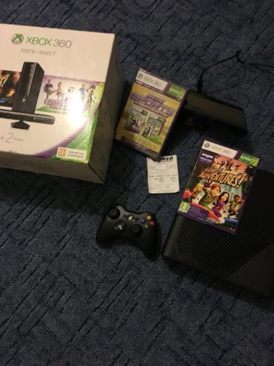 Лот: 6964093. Фото: 1. Xbox 360 500 Gb + Kinect НОВЫЙ... Игровые приставки, консоли