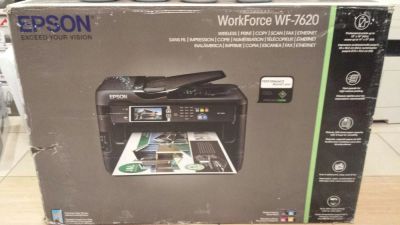 Лот: 8894151. Фото: 1. Струйный МФУ Epson WorkForce WF-7620DTWF... МФУ и копировальные аппараты