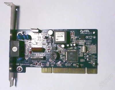 Лот: 2214799. Фото: 1. Модем внутренний Zyxel OMNI 56K. Проводные модемы