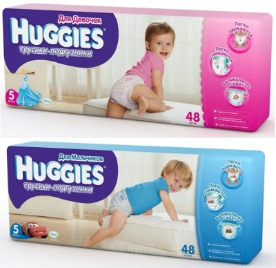 Лот: 7628999. Фото: 1. Трусики Huggies® д/м - 5 (13-17... Детская гигиена