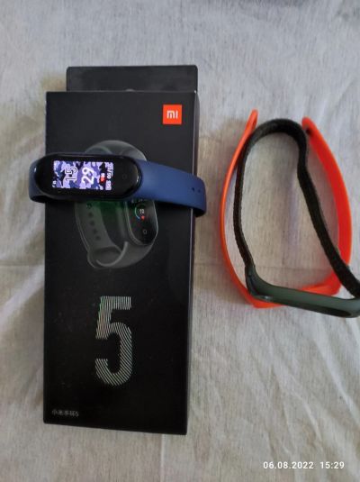 Лот: 19323889. Фото: 1. Xiaomi mi band 5. Смарт-часы, фитнес-браслеты, аксессуары
