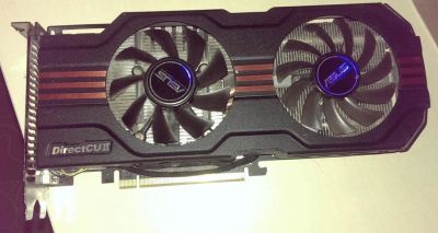 Лот: 10778271. Фото: 1. Asus GeForce ENGTX560 DCII TOP... Видеокарты