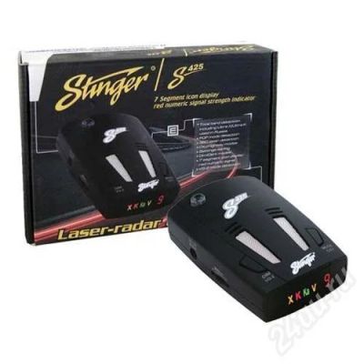 Лот: 647636. Фото: 1. Радар-детектор Stinger S425. Видеорегистраторы,  радар-детекторы, системы парковки
