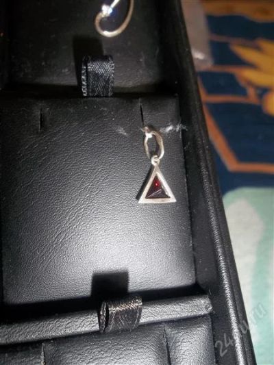 Лот: 1663370. Фото: 1. Подвеска (серебро), 0,62 гр. Кулоны, подвески