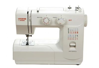Лот: 7135947. Фото: 1. Швейная машина Janome LE-17. Швейная, вязальная