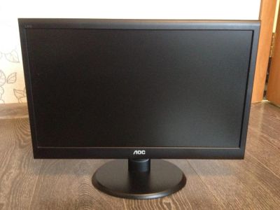 Лот: 7886883. Фото: 1. Продам Монитор AOC E2050Sda (черный... ЖК-мониторы
