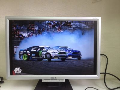 Лот: 10433483. Фото: 1. жк монитор Aser al2016w 20" широкоформатный... ЖК-мониторы