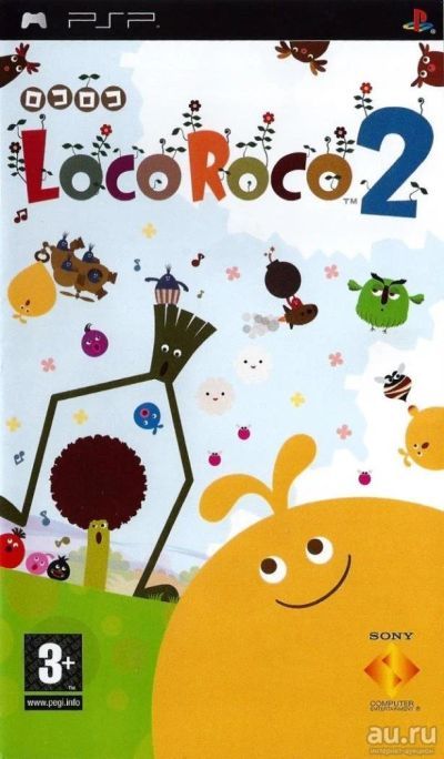 Лот: 11728661. Фото: 1. PSP Loco Roco 2 - игра для Playstation... Игры для консолей