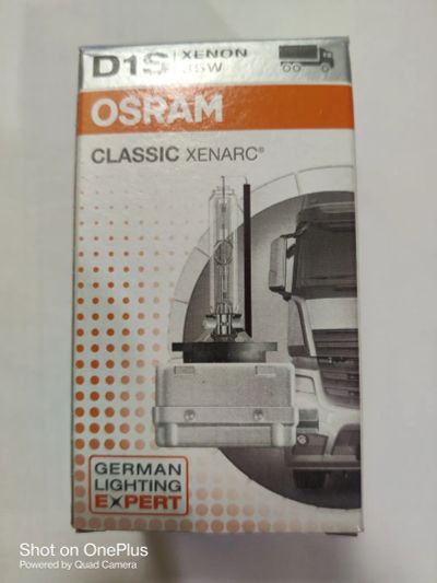 Лот: 21094136. Фото: 1. Лампа ксеноновая Osram D1S 4300K. Оптика и освещение