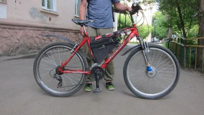 Лот: 13482810. Фото: 1. электровелосипед(недорого). Велосипеды