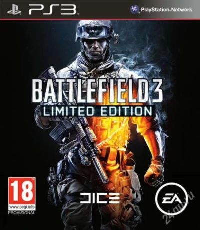 Лот: 1775662. Фото: 1. Диск Battlefield 3 для Playstation... Игры для консолей