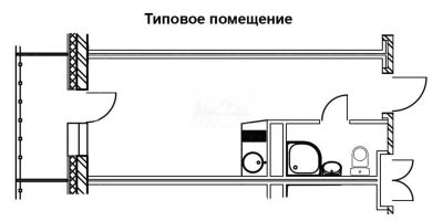 Лот: 16768660. Фото: 1. Студия 19,3 кв.м. Квартиры, студии