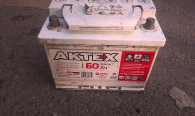 Лот: 7914059. Фото: 1. Продам аккумулятор AKTEX (60 а... Аккумуляторы