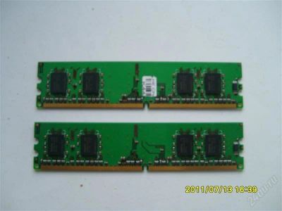 Лот: 1279040. Фото: 1. Hynix DDR2 667 DIMM 256Mb Оперативная... Оперативная память