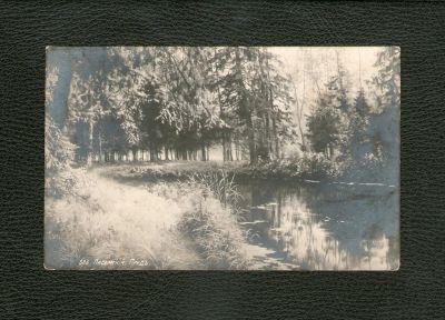 Лот: 19999555. Фото: 1. Дореволюционная открытка из старинной... Открытки, конверты