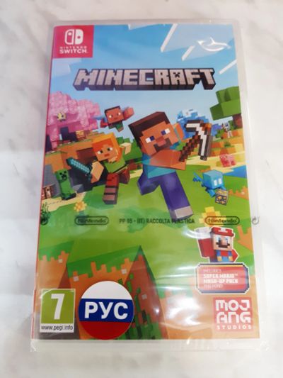 Лот: 18668612. Фото: 1. Minecraft . Лицензионный картридж... Игры для консолей
