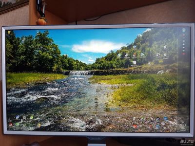 Лот: 9275508. Фото: 1. Монитор Samsung S27E391H, белый. ЖК-мониторы