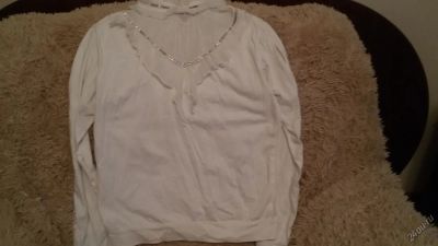 Лот: 8807712. Фото: 1. Белая блуза Состояние Новой р... Блузы, рубашки