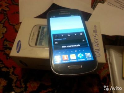 Лот: 9021774. Фото: 1. Samsung Galaxy S3 mini 1 день... Смартфоны