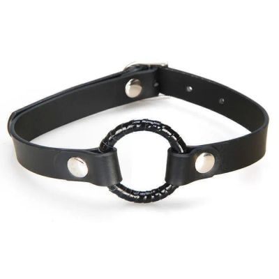 Лот: 24254344. Фото: 1. Кляп с кольцом Lux Fetish, черный. Эротическое бельё