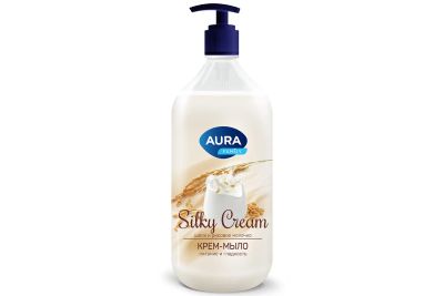 Лот: 23677413. Фото: 1. Крем-мыло Hoff Silky cream. Антисептики, защитные средства, медицинские маски
