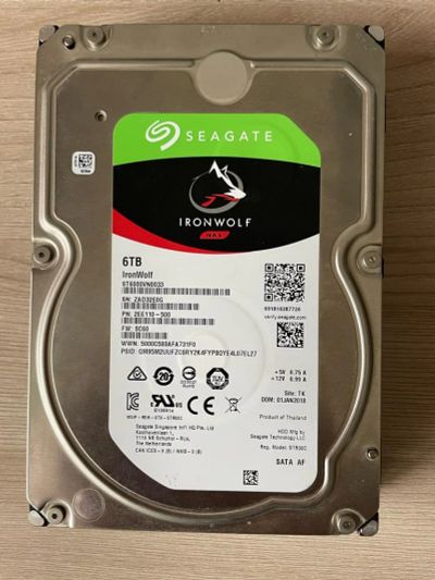 Лот: 18988928. Фото: 1. Жесткий диск Seagate Ironwolf... Жёсткие диски (HDD)