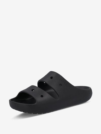 Лот: 25370055. Фото: 1. Шлепанцы Crocs Classic v2, Черный. Шлепанцы, сланцы