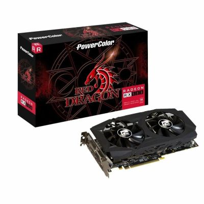 Лот: 16957618. Фото: 1. Видеокарта PowerColor AMD Radeon... Видеокарты