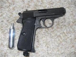Лот: 293959. Фото: 1. Пневматический пистолет, Walther... Пневматическое оружие