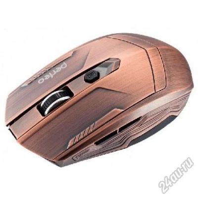 Лот: 5671193. Фото: 1. Мышь беспроводная Perfeo PF-111-Сu... Клавиатуры и мыши