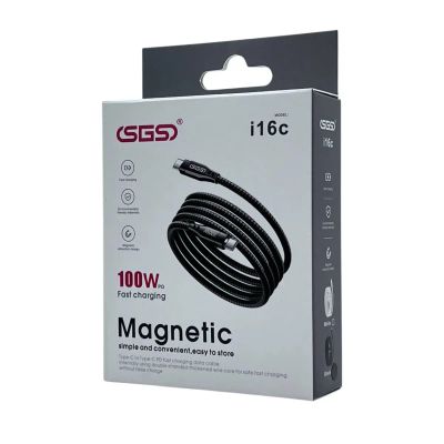 Лот: 25794799. Фото: 1. Кабель SGS i16C TYPE-C-TYPE-C... Дата-кабели, переходники