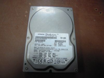 Лот: 14907460. Фото: 1. HDD 80gb IDE Hitachi (для компьютера... Жёсткие диски (HDD)