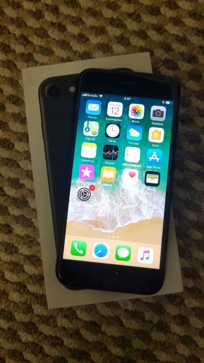 Лот: 10756228. Фото: 1. iphone 7 32gb. Состояние нового... Смартфоны