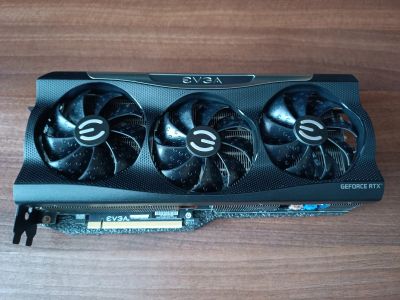Лот: 21254244. Фото: 1. RTX 3080 Evga FTW ultra 10Gb LHR. Видеокарты