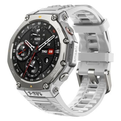 Лот: 25260636. Фото: 1. Смарт-часы Amazfit T-Rex 3 Grey... Смарт-часы, фитнес-браслеты, аксессуары