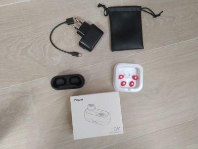 Лот: 16837247. Фото: 1. Bluetooth наушники QCY Q1c. Наушники, гарнитуры