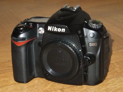 Лот: 6769614. Фото: 1. Nikon D90 body. Цифровые зеркальные