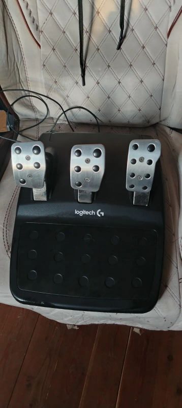 Лот: 25019734. Фото: 1. Logitech g29 +кпп. Рули, джойстики