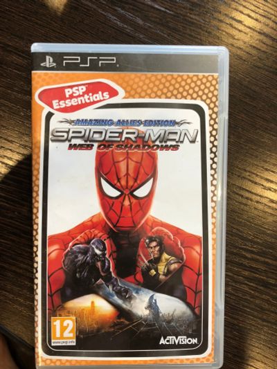 Лот: 12120253. Фото: 1. Spiderman Web of Shadows Amazing... Игры для консолей