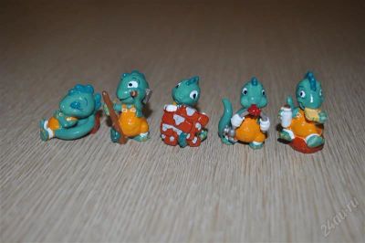 Лот: 2798671. Фото: 1. Динозаврики Цена за лот. Игрушки